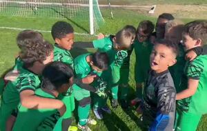 Nos U8/U9 en joie...