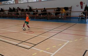 Entrainements en salle U8/U9 et U10/U11...