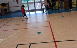 Entrainements en salle U8/U9 et U10/U11...