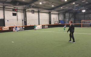 Entrainement à Foot'Max...